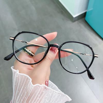 China New Retro Light Anti-bluish Light Anti-bluish Glasses Unisex Optical Sight Computer Glasses Large for sale