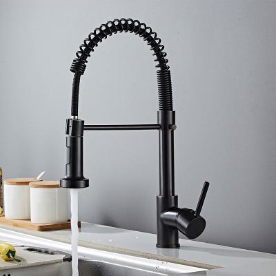 China Factory Sale Modern Hot Multicolor Spring Kitchen Sink Deck Mounted Faucet for sale