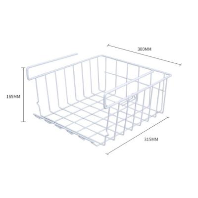 China Modern Easier Installation Simple Structure Large Capacity Free standing Metal Storage Hanging Basket For Kitchen Cabinet for sale