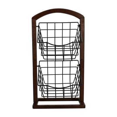 China Sustainable Wholesale Best Price Commercial Rustproof Fruit Bowl Basket Food And Vegetables Holder for sale