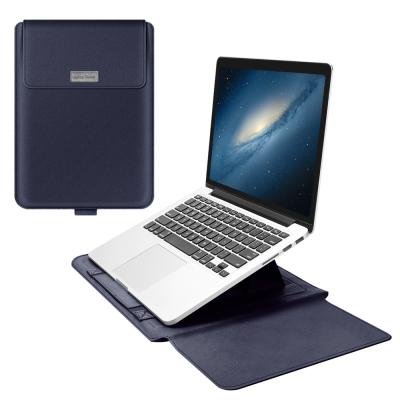 China New Arrival Portable Sublimation Computer Sleeve Bag With Stand Holder Mouse Pad For MacBook Pro Air M1 12 13 15 17 Laptop Sleeve Bag for sale