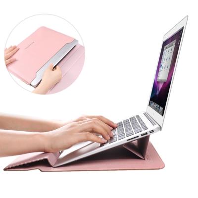 China Interesting Quality Shockproof Laptop Sleeve Case For Macbook Pro 2021 13 14 Shockproof 15 Inch Laptop Sleeve Bag With Stand for sale