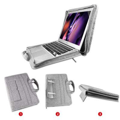 China Shock-Resistance Stand Function Computer Laptop Strong Protective Waterproof Bag For Marcbook Air Pro 13