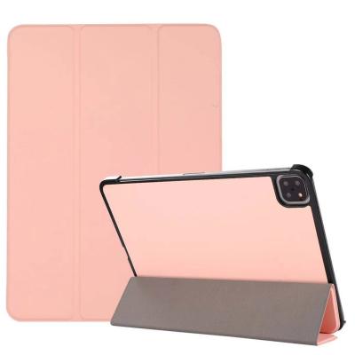 China Auto-sleep Case Magnetic Hard Shell Premium PU Leather Tablet Case For Apple iPad Pro 11 2021 Smart Cover Case for sale