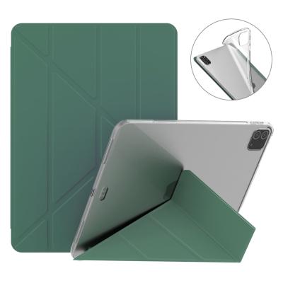 China Soft Magnetic TPU Flip Cover Case Book Cover Smart Case For iPad 2021 Case For iPad pro11 2021 for sale