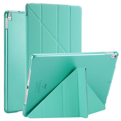 China Matte Top-Ranking Shockproof Leather Tablet PC Case 2016 inch Shell Smart Tablet Cover Hard Flip Cover Case For iPad Pro9.7 iPad Case for sale