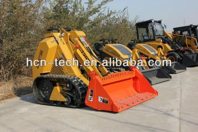 China KOHLER Engine Track Skid Steer Mini Loader 0.15 m3 for sale