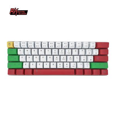 China Kludge RK61 61 Tri Keys 60% Mode 2.4ghz RGB Hot Switchable Led Gaming Keyboards Christmas Royal 60 Mechanical Keyboard Yes for sale