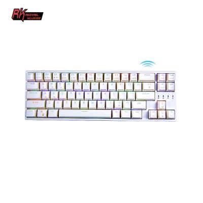 China Royal Kludge YES rk871 rk68 plus rk hotswap 3 RGB gamer mini 68 mode pc computer gaming usb main mechanical keyboard for sale