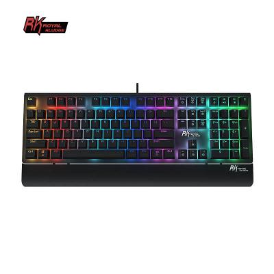 China Kludge RK RKS108 Midi RGB Custom Wireless Royal Usb Smart Cable PD708/Wireless Full Game Wired PCB Arabic Slim Keyboard PC Keyboard and Mouse for sale