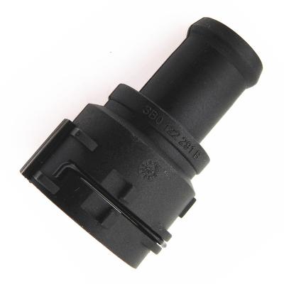 China Superheater Cooling Quick Coupler 3B0 122 291B Heater Pipe Coolant Hose Connector 3B0122291B For VW Beetle Passat B6 Q3 TT for sale