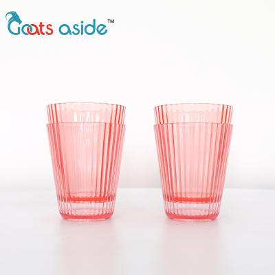 China Wholesale Custom Beverage Plastic Cold Transparent Juice Cup 300ml Jelly Cup Dessert Maker Plastic Cup for sale