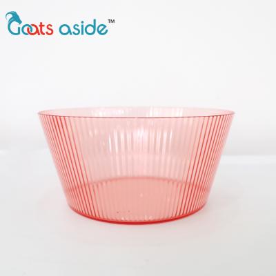 China 6 inch disposable hot sale plastic bowl 10 inch salad serving bowl for dinnerware sets for sale