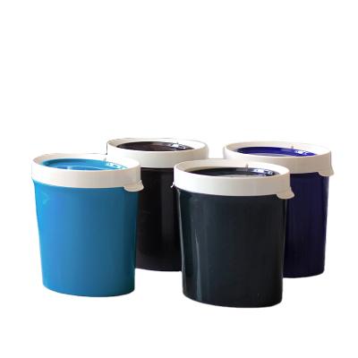 China Viable New Style Matching Household Reusable Plastic Trash Can Household Garbage Bin With Lid Kitchen Food Waste Bin for sale