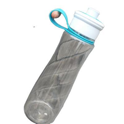 China Viable Free Samples PET Takeaway Water Cup Children School Useful Transparent Sports Space Plastic Cup Drinking Clear Water Bottle for sale