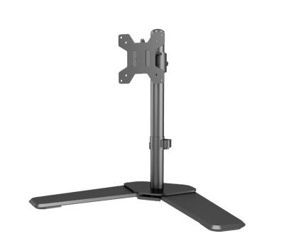 China Single Adjustable Metal LCD Computer Stand Max VESA 100*100mm Monitor Mount for sale