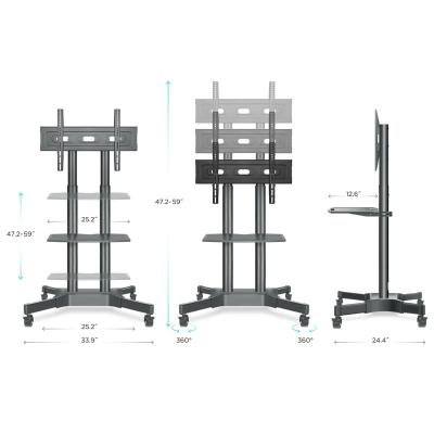 China Full Metal Motion TV Wall Mount Max Vesa 600*400mm TV Mount Bracket Suit 32 To 65 Inch TV for sale