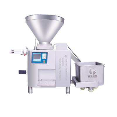 China Automatic Meat Sausage Hot Dog Meat Processing Machinery Vacuum Sausage Maker Filler for sale