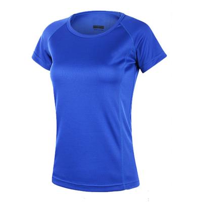 China Women Sports T-shirts, preshrunk Sports T-shirts, Quick dry fabric T-shirts, promotional Logo printed T-shirts for sale