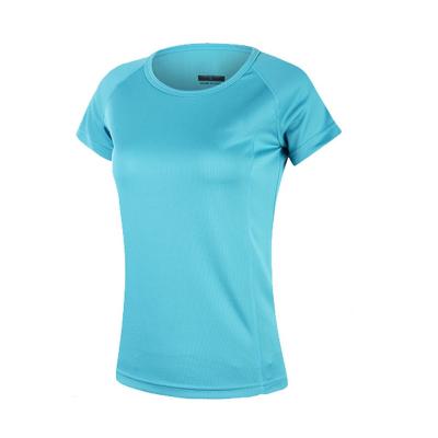 China Women Sports T-shirts, preshrunk Sports T-shirts, Quick dry fabric T-shirts, promotional Logo printed T-shirts for sale