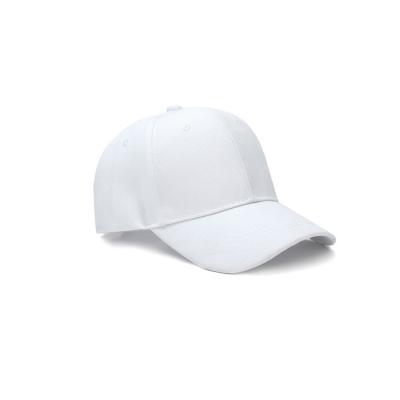 China White color Blank baseball caps cotton twill 6 panel custom baseball cap,logo customized promotional use factory cap hat for sale