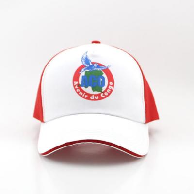 China Custom design event use baseball caps, silkscreen logo printed hats, outer door hats, promotional gifts hats for sale