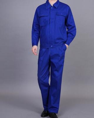 China Customized Twill cotton work wear  Labor Protective factory/oilfield/gardening safety work wear flame retardant for sale