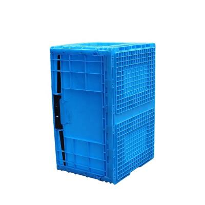 China Hot Selling Folding Box Solid PP Materials Vegetables Folding Plastic Box for sale