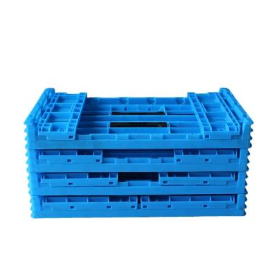 China Mesh Vegetables Hot Sale Cheap Price High Quality Plastic Folding Crate Box For Moving for sale