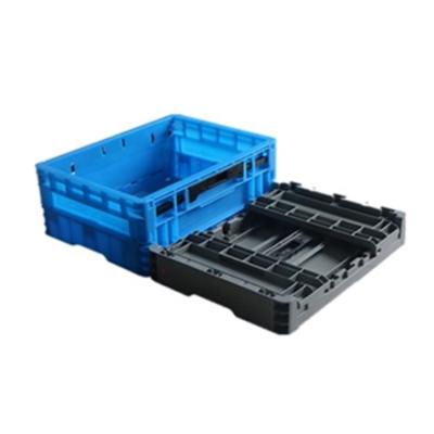 China EU standard folding plastic folding storage box turnover boxes for automotive industry for sale