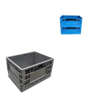 China Electron Industry Use Collapsible Storage Box ESD Collapsible Storage Bin for sale