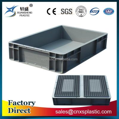 China Cheap and good quality solid box EU standard plastic turnover box for industrial use for sale