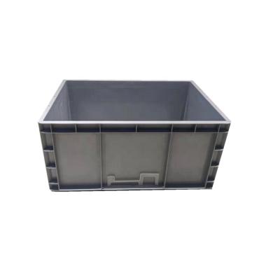 China Solid Box Automotive Industry Use EU Heavy Duty Crate Logistics Plastic Box for sale