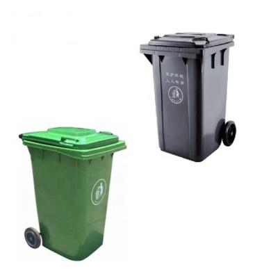 China 2 Wheel Sustainable Wholesale HDPE Outdoor Plastic Trash Bin, Garbage Container for sale