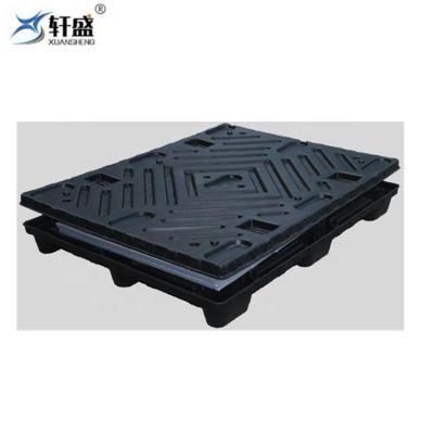 China Heavy Duty Plastic Warehouse Pallet Box / Collapsible PP Cover Pallet Box / Pallet Sleeve Box for sale