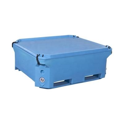 China Professional Seafood Container Manufacturer PE Fishing Aquarium Plastic Seafood Box for sale