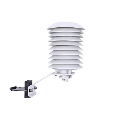 China Stainless Steel Screw Ambient Humidity Temperature Sensor Shelter for Weather Sensors for sale