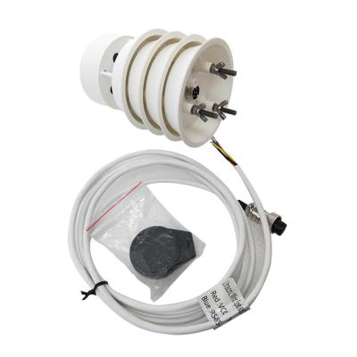 China 5 in 1 Temperature Humidity Pressure Anemometer Ultrasonic Wind Speed Direction Sensor for sale