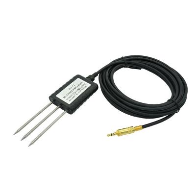 China High Accuracy Soil Temperature Humidity Sensor DC12V 24V Output for Salinity Measurement for sale