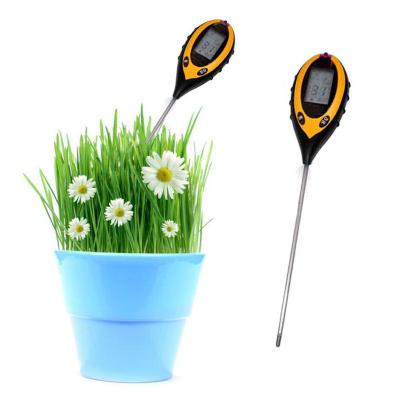 China 4-in-1 Sensor Meter for Soil Moisture Temperature PH Sunlight Compact and Lightweight for sale