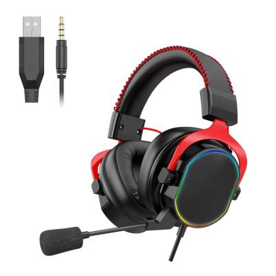 China G3 Mini Waterproof Noise Canceling Handsfree RGB Light USB Wired Earphone PC Gamer Hedset Gaming Headset for sale