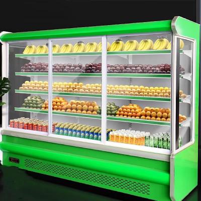 China vegetable refrigerator/ display refrigerator/commercial refrigerator for vegetable and fruit for sale