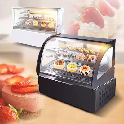 Chine big cake refrigerator cake display mini display refrigerator à vendre