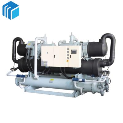 China Hotels Supplier 60HP Professional Industrial Screw Water Chiller Water Cooling For Construction / Food Industry for sale