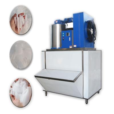 China Small industrial/commercial competitive price 1000kg/24h flake ice machine for seafood/preservation/cooling/poultry/restaurant for sale