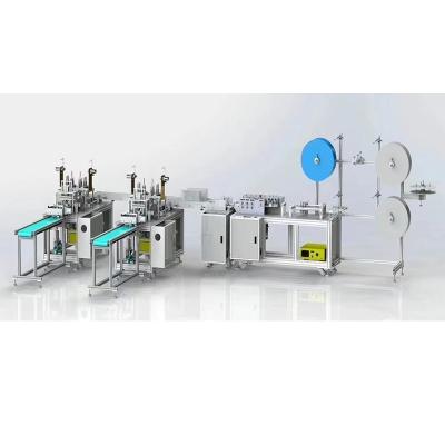 China Making Disposable Face Mask High Speed ​​Three Layer Cheap Surgical Face Mask Production Line Fully Automatic And High-efficient for sale