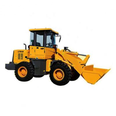 China Hotels 0.8M3 1.2 Ton Cheap Price Front Wheel Loader LT918 With Good Quality for sale