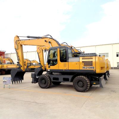 China 21ton Building Material Stores Excavator XE210WB Bucket Wheel Excavator For Sale Offer Higher Safety for sale