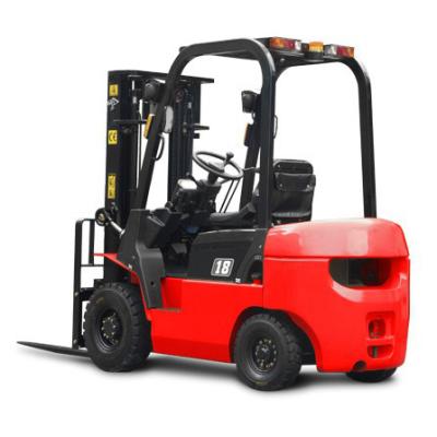 China Ton Electric Forklift With 2 Step Of Hotels 2.5 3 Meter Mast for sale