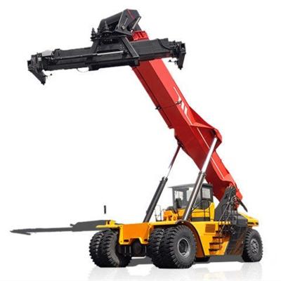 China Building Material Stores Energy Saving 45 Ton Reach Stacker For Containers SRSC45H3 With Low Fuel Consumption for sale